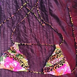 VS animal print bikini Top