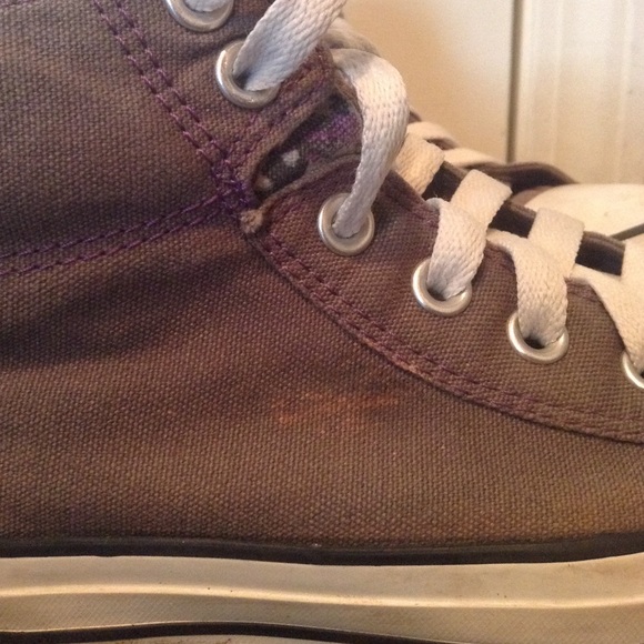 Grey high top converse - Picture 2 of 4