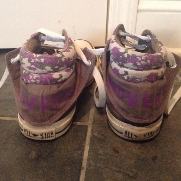 Grey high top converse - Picture 4 of 4