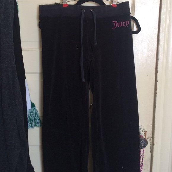 Juicy Couture Terry Pants Black