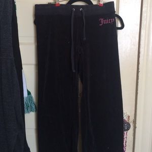 Juicy Couture Terry Pants Black
