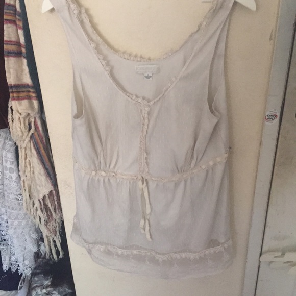 Cute off white blouse