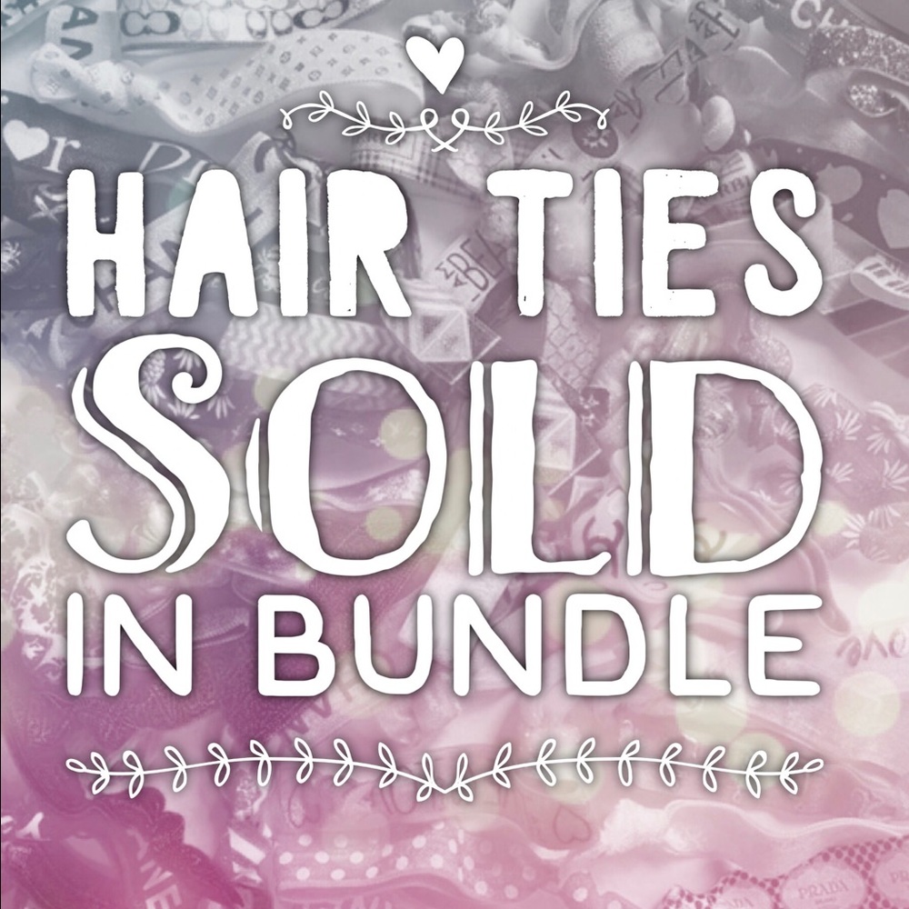 Set of 10 Elastic Hair Ties
