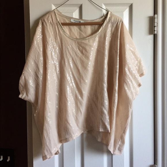 Forever 21 sequins top