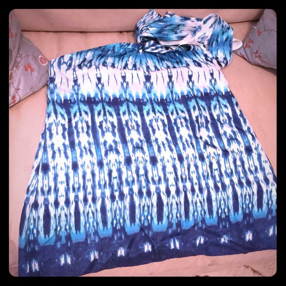 Banana Republic silk strapless top - XS