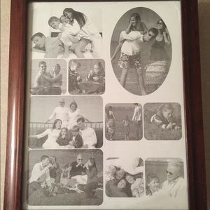 Wall hanging photo jewelry box