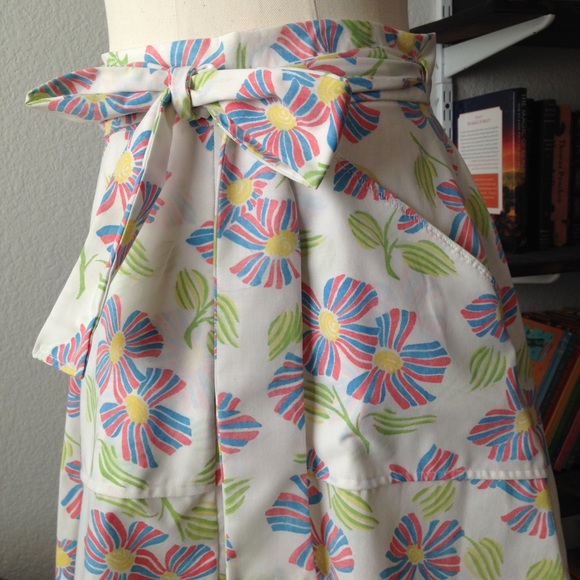 Handmade vintage wrap skirt - Picture 2 of 4