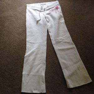 White Aeropostale Sweatpants