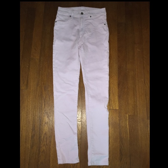 LF CARMAR Light Purple High Waisted Skinny Jeans