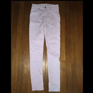 LF CARMAR Light Purple High Waisted Skinny Jeans