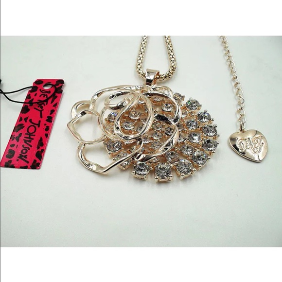 Betsey Johnson Jewelry - Betsey Johnson necklace(NWT)free bracelet