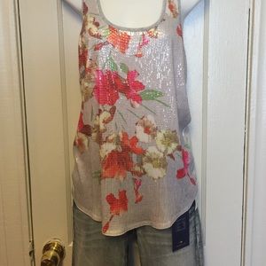 Sequin racerback  tank