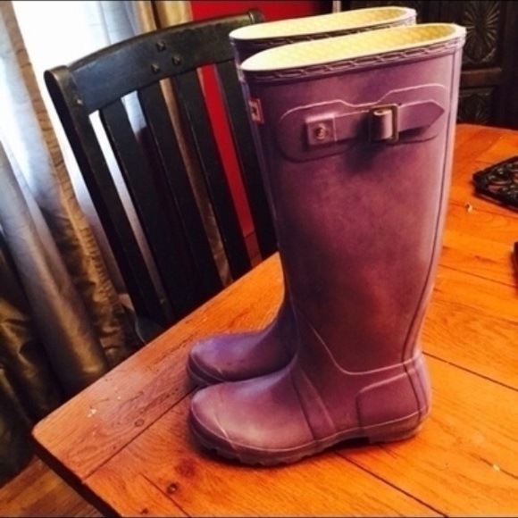 Purple Hunter Rainboots