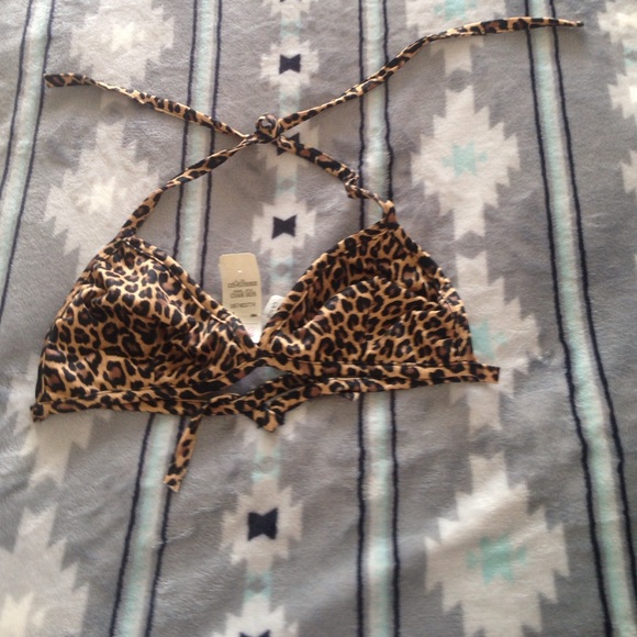 Lepord bikini top