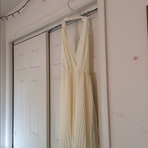 Vintage halter cream colored Marilyn Monroe dress
