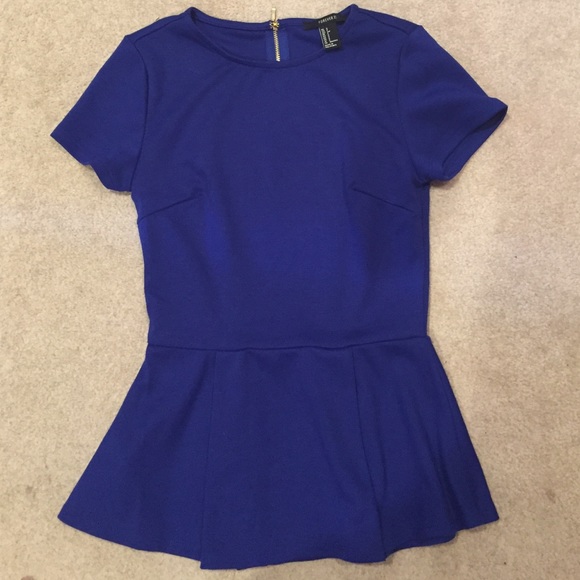 Forever 21 Peplum Top