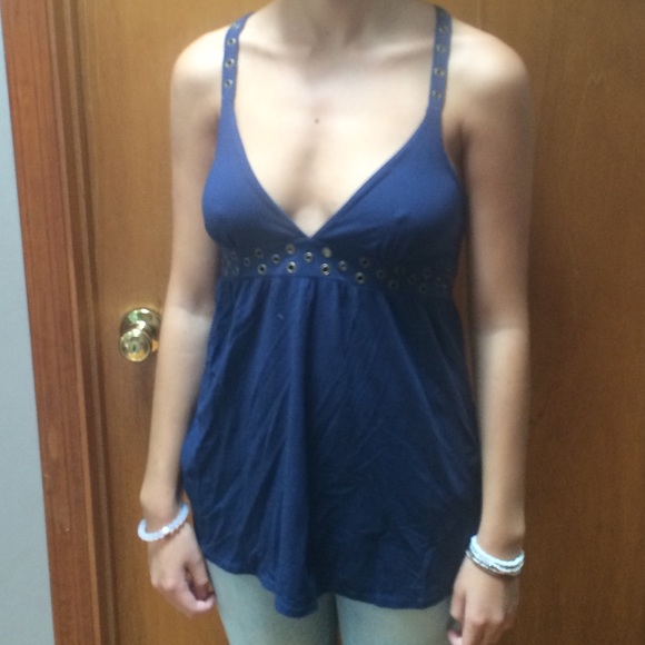 Ella Moss cross-back tunic. Size medium - Picture 1 of 2