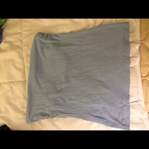 Carolina blue tube top