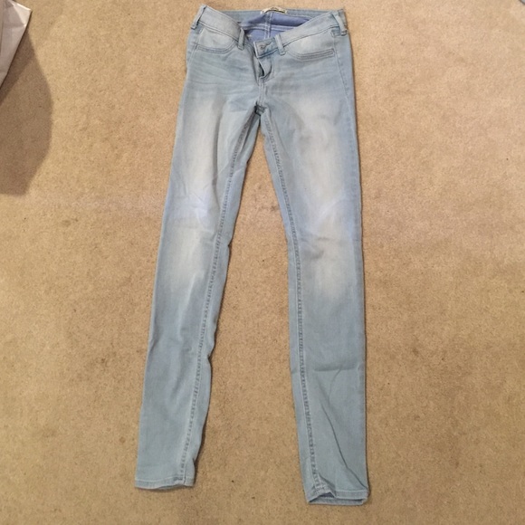 Hollister Light Wash Jeggings