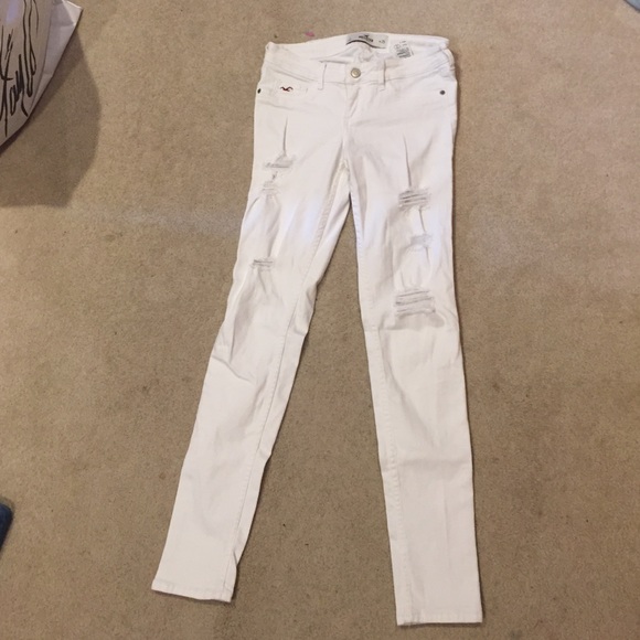 White Hollister Jeans