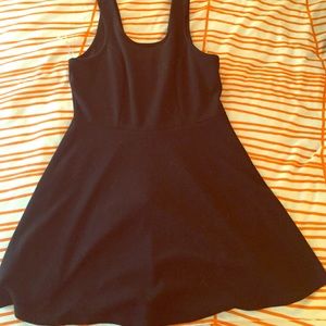 Black skater dress