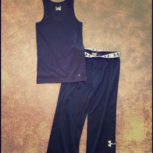 NWOT Under Armour Heat Gear Ribbed Tank L