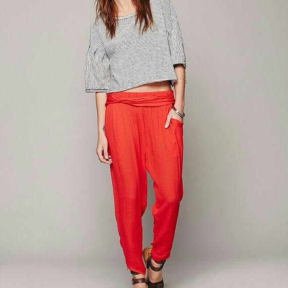 Free People Pants - SALE Free People zipper leg harem pants