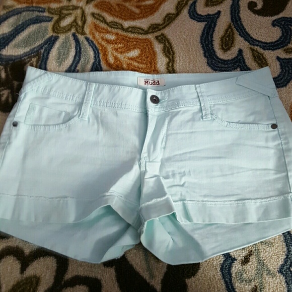 Mint green shorts - Picture 2 of 2