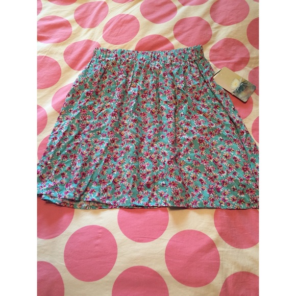Urban Outfitters Dresses & Skirts - Super cute blue and pink skater skirt