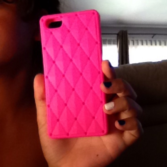 Pink iPhone 5s case