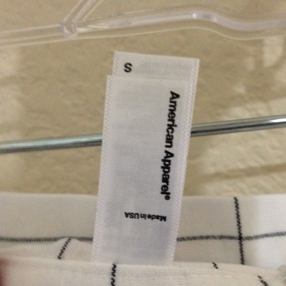 //HOST PICK//AA white grid print skirt - Picture 3 of 3