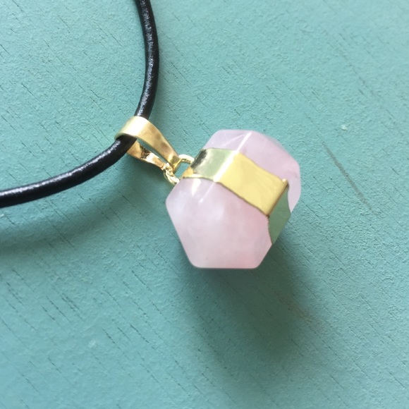 Rose Quartz pendant - Picture 2 of 4