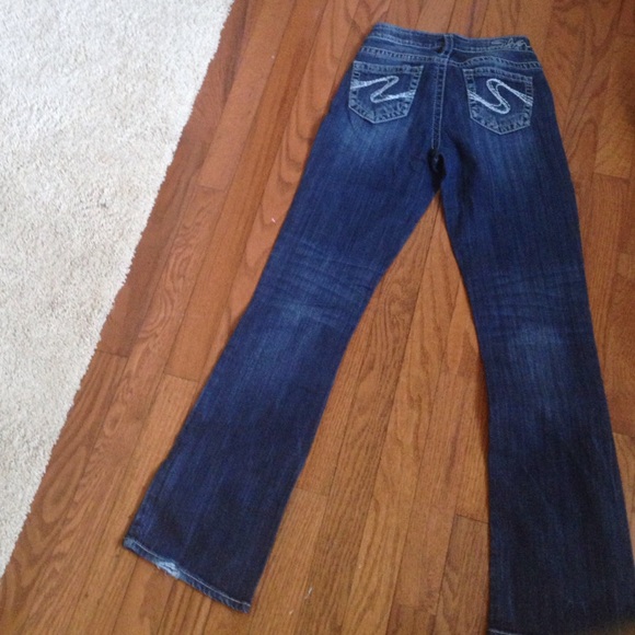Silver jeans