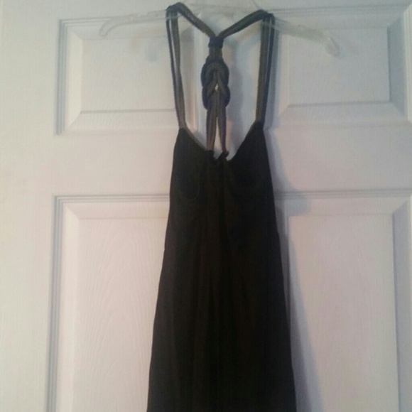 American Rag beaded halter top - Picture 2 of 4