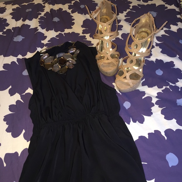 Urban Outfitters Low "V" Little Black Dress