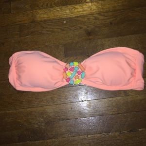 New strapless bikini top