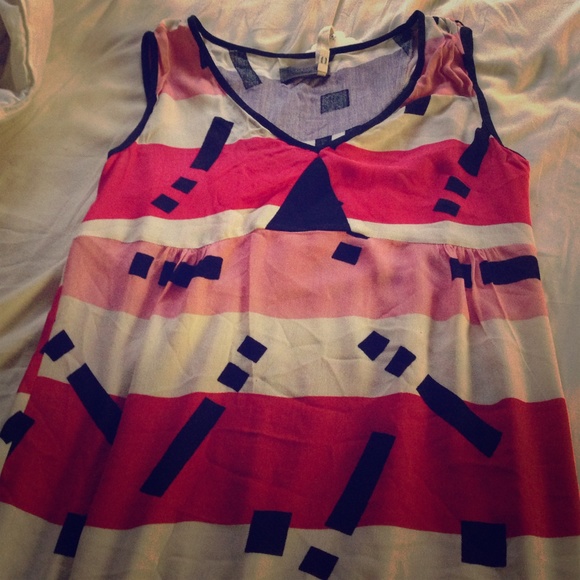 Retro Print Plus Size Dress