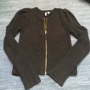 Frenchi Black Knit Sweater
