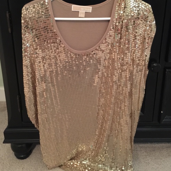 Michael Kors sequin top