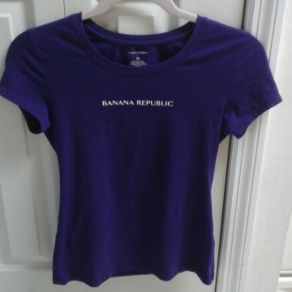 Purple Banana Republic Shirt