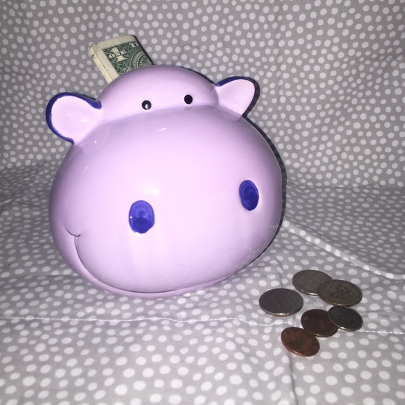 Hippo Piggy Bank