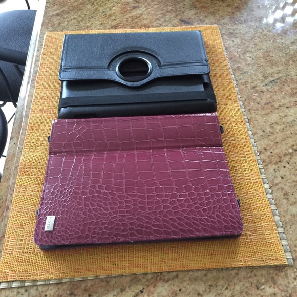 2 iPad cases