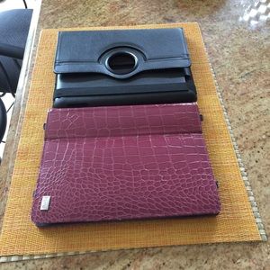 2 iPad cases
