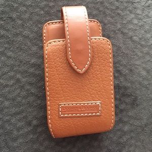 Dooney & Bourke old cell phone clip on case