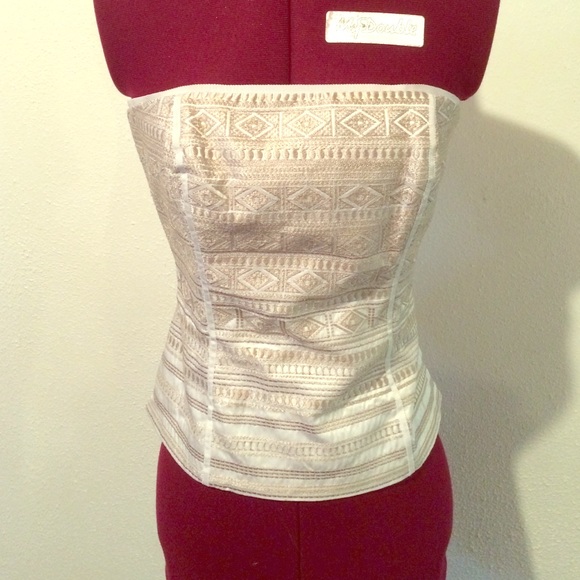 Embroidered bodice