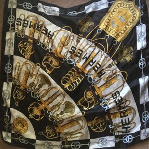 Hermes Vintage Silk Scarf