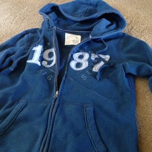 Blue Aeropostale Zip-up Sweatshirt