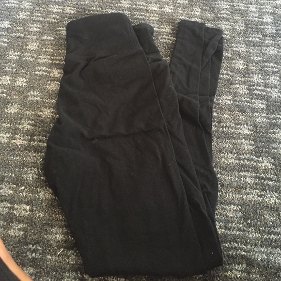 Full length black legging