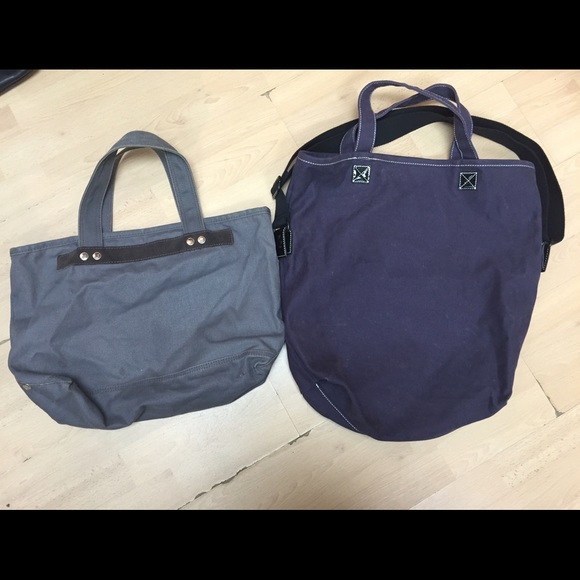 (Sold) Marc by Marc Jacobs Women Canvas Tote Bag - Picture 2 of 4