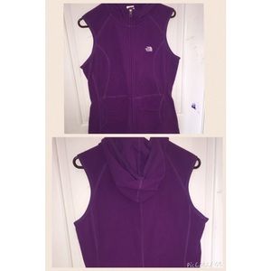 North Face Zip Up Fleece Vest